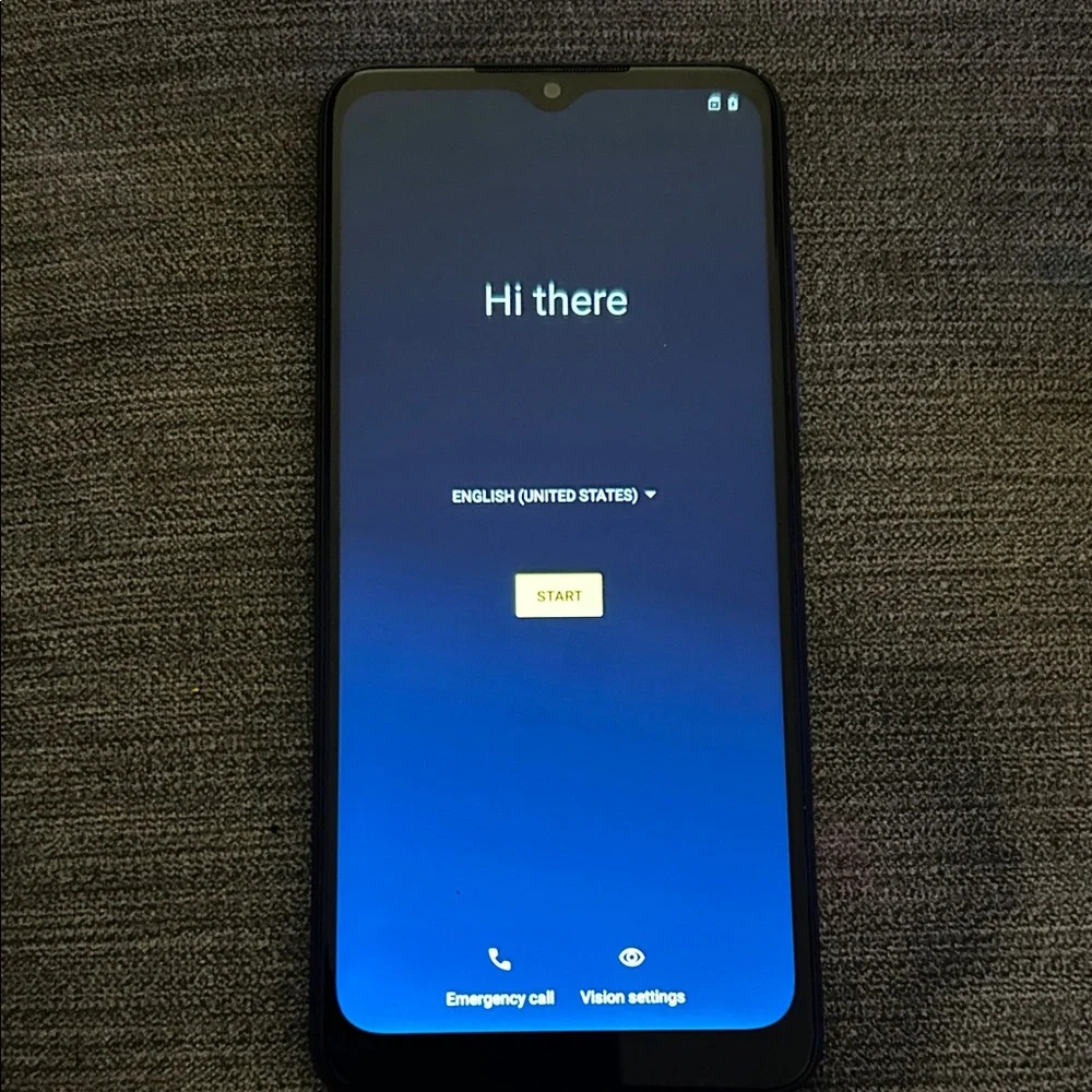 Motorola Smartphone with Black Front